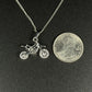 Dirt Bike Chain Pendant