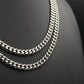 Classic 8mm Solid Cuban Link Chain